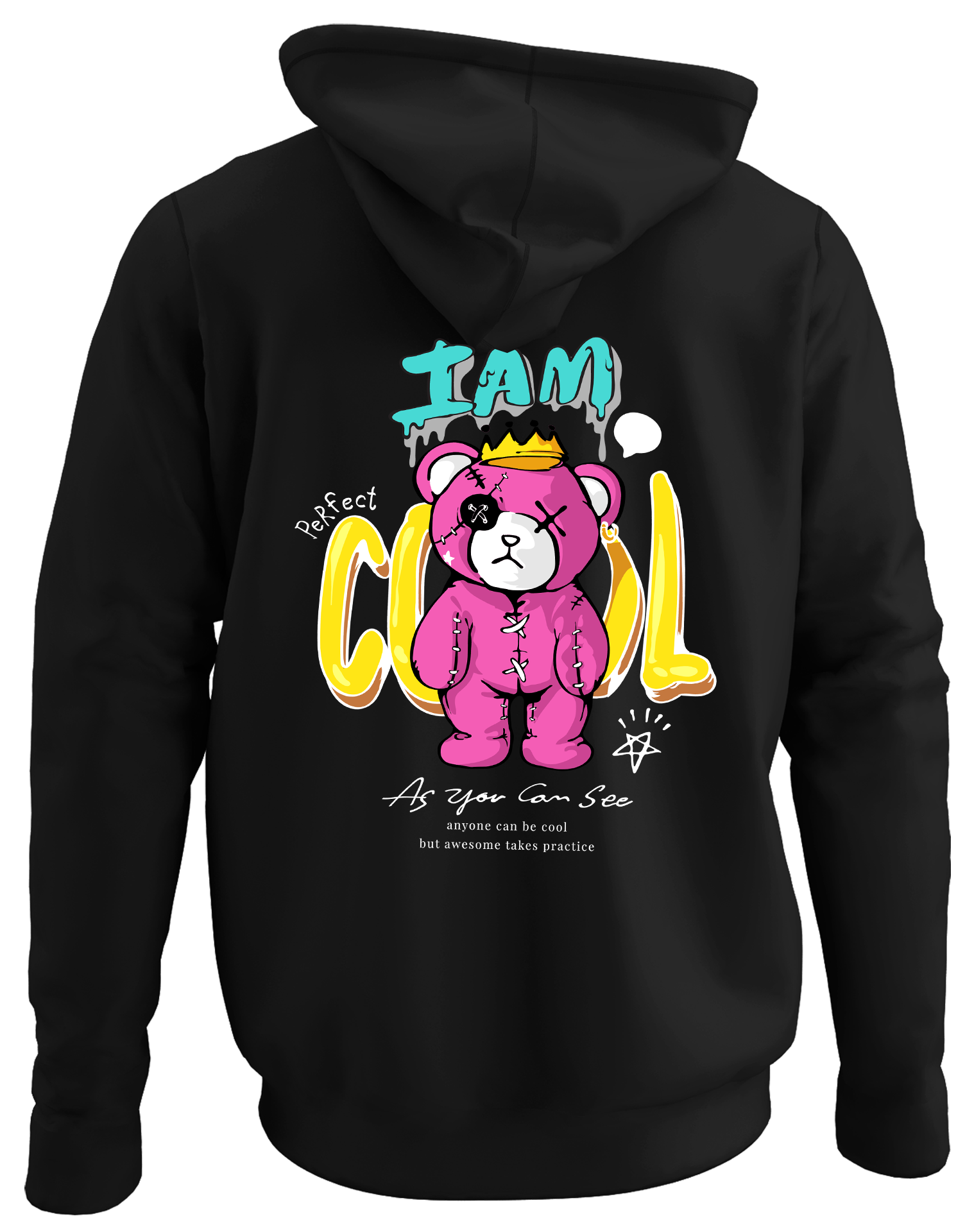 Alfaq I am cool hoodie